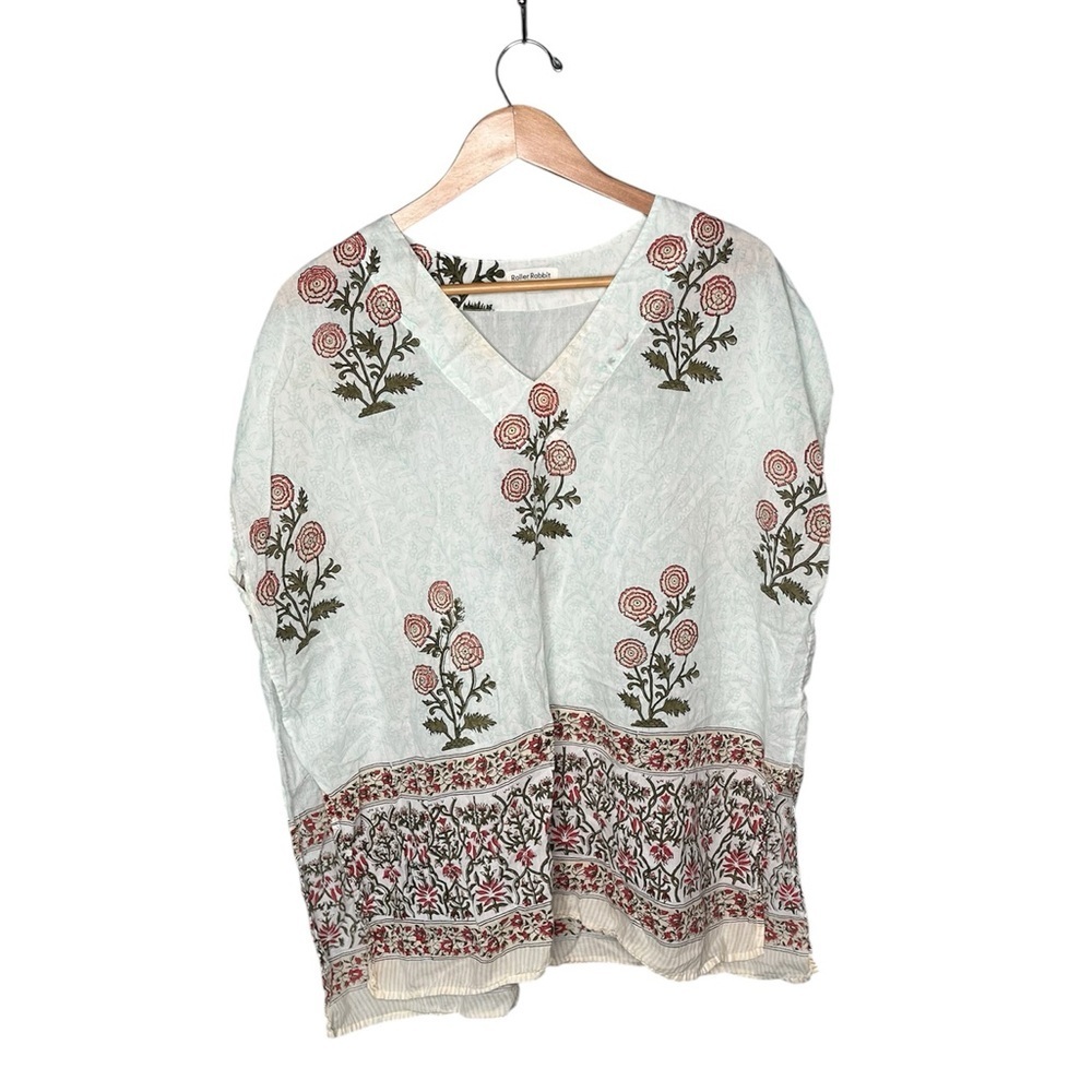 Roller Rabbit Floral Cotton Tunic